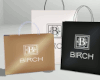 [B] Birch Shopping Bags.