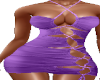 lilac string dress