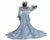 AO~ICE BLUE long gown~