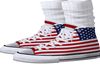 4th July White Sneakers