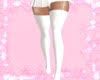 RLL White Thigh Boots