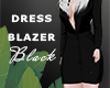 Dress Blazer | Black