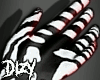 Sexy MF Zebra Gloves