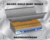 Silver/Gold Baby Scale