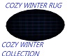 Cozy Winter Rug - Oval