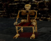 halloween skull chair,