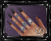.:D:.Nails&Rings Black