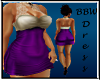 BBW Purple Mini Dress