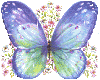 Blue Sparkle Butterfly