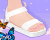 🦋 Kids white sandals