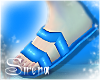 :YS: Aqua Sandals