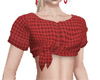 Tied Top Red