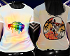 Stem shirt raindow skulp