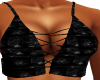 Leather Tied Bralet