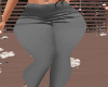 E* Gray Satin Pants