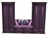 ARMOIRE + CANAPE PURPLE