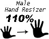 Hands Resizer 110%