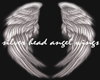 silver head angel wings