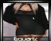EQ Black Fur Jacket