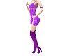 Purple Hot Dance Dress