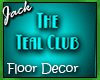 Teal Floor Decor