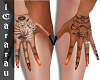 C! Kurama Nails | Tattoo