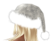 White Christmas Hat