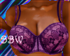 Brassiere BBW purple