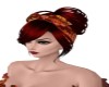 red hair retro floral hb