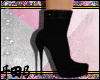 Blk Ankle Heels