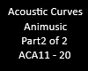 Acoustic Curves Animusic