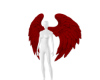 Red Angel Wings