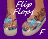 Summer Flip Flops Floral