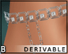DRV Diamond Belly Chain