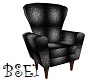 Black Goth Chair