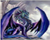 Blue Dragon Sticker