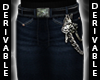 DRV: BAGGY CHAINED PANTS
