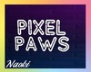 e Pixel Paws Neon