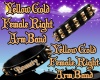 YellowGold F (R) ArmBand