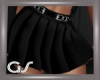 GS Black Pleated Skirt