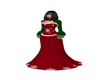 TD Red christmas gown