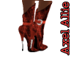 AA Red Leather Boots