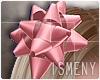 [Is] Xmas Gift Bow Pink