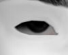 Eyes black + white