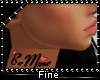 F| Be Mine Neck Tatt