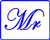 MAU/  MR -MISTER- SIGN