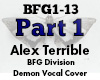 Alex Terrible BFG 1
