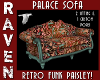 RETRO FUNK PALACE COUCH!