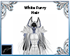 White Furry Hair