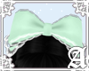 Headdress Bow~ Mint